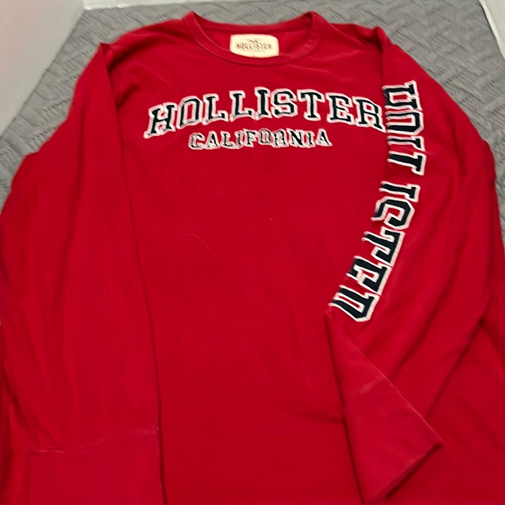 Red Hollister shirt